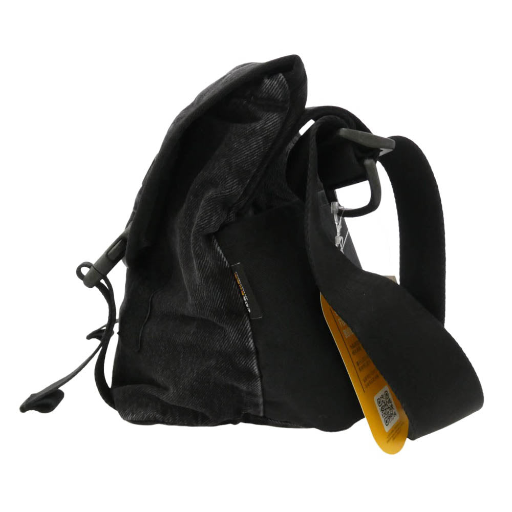 Supreme シュプリーム 25AW Denim Messenger Bag ボックスロゴ デニム メッセンジャー バッグ ブラック系 27×38×19cm【新古品】【未使用】【中古】