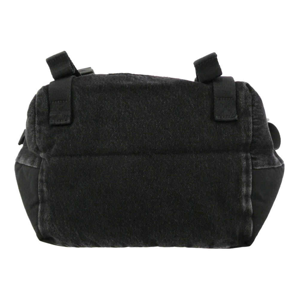 Supreme シュプリーム 25AW Denim Messenger Bag ボックスロゴ デニム メッセンジャー バッグ ブラック系 27×38×19cm【新古品】【未使用】【中古】