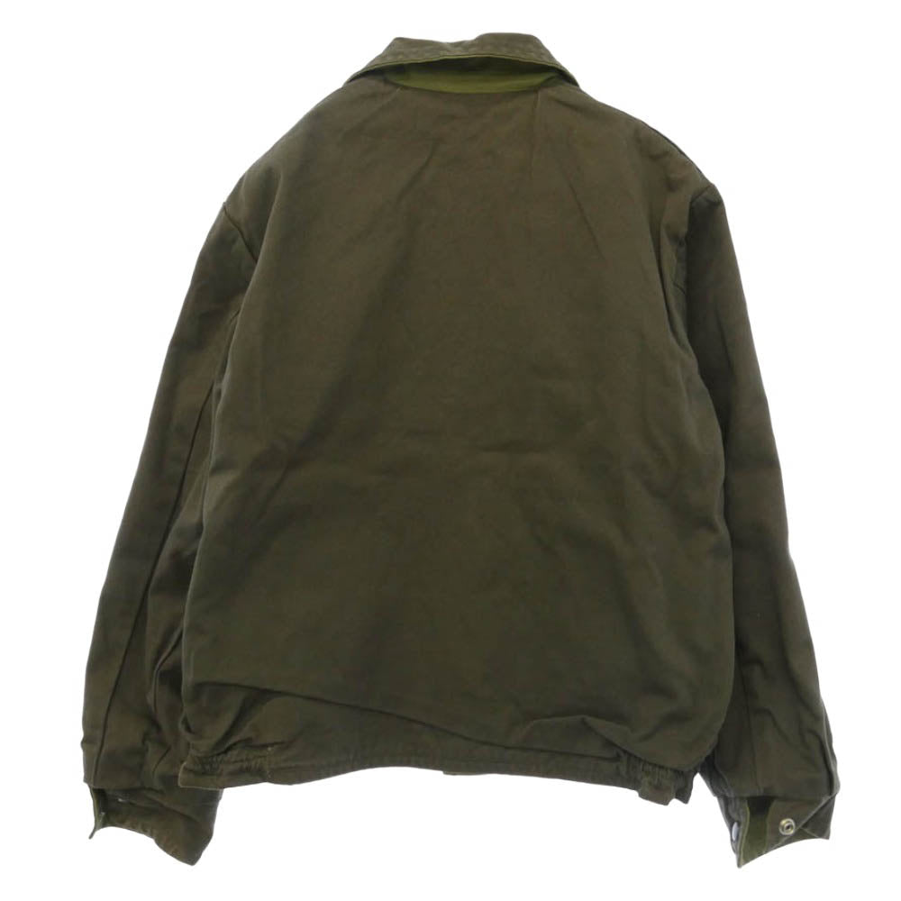 Buzz Rickson's バズリクソンズ BR10795 TOUR JACKET コットン リバーシブル ツアー ジャケット グリーン系 ダークブラウン系 36【中古】