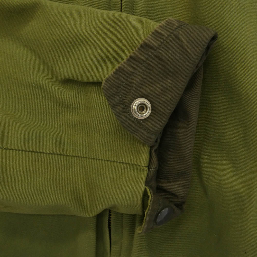Buzz Rickson's バズリクソンズ BR10795 TOUR JACKET コットン リバーシブル ツアー ジャケット グリーン系 ダークブラウン系 36【中古】