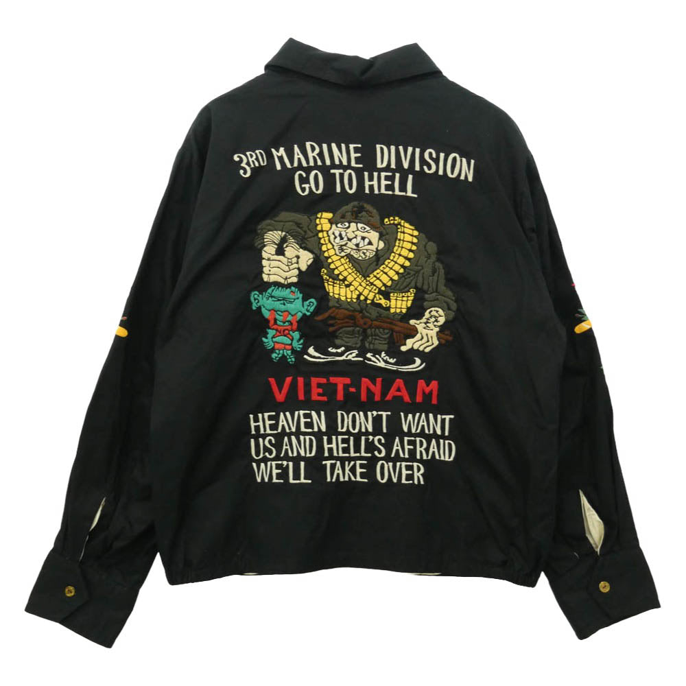 TAILOR TOYO テイラー東洋 TT11511 3rd MARINE DIV ベトナム ジャケット コットン アセテート ブラック系 M【中古】