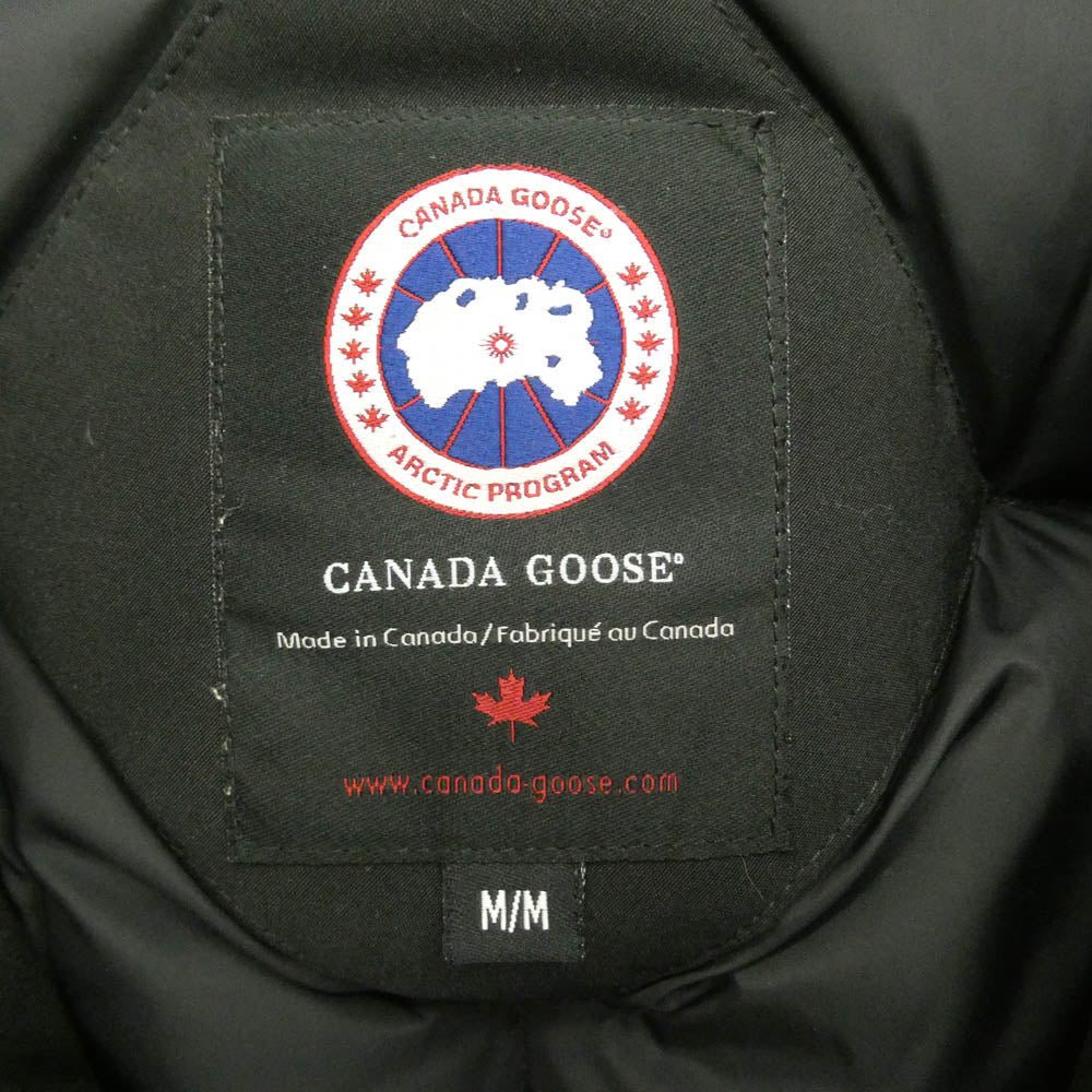 CANADA GOOSE カナダグース 4567JM グリフィンインターナショナルタグ CITADEL シタデル ダウン ジャケット ブラック系 M【中古】
