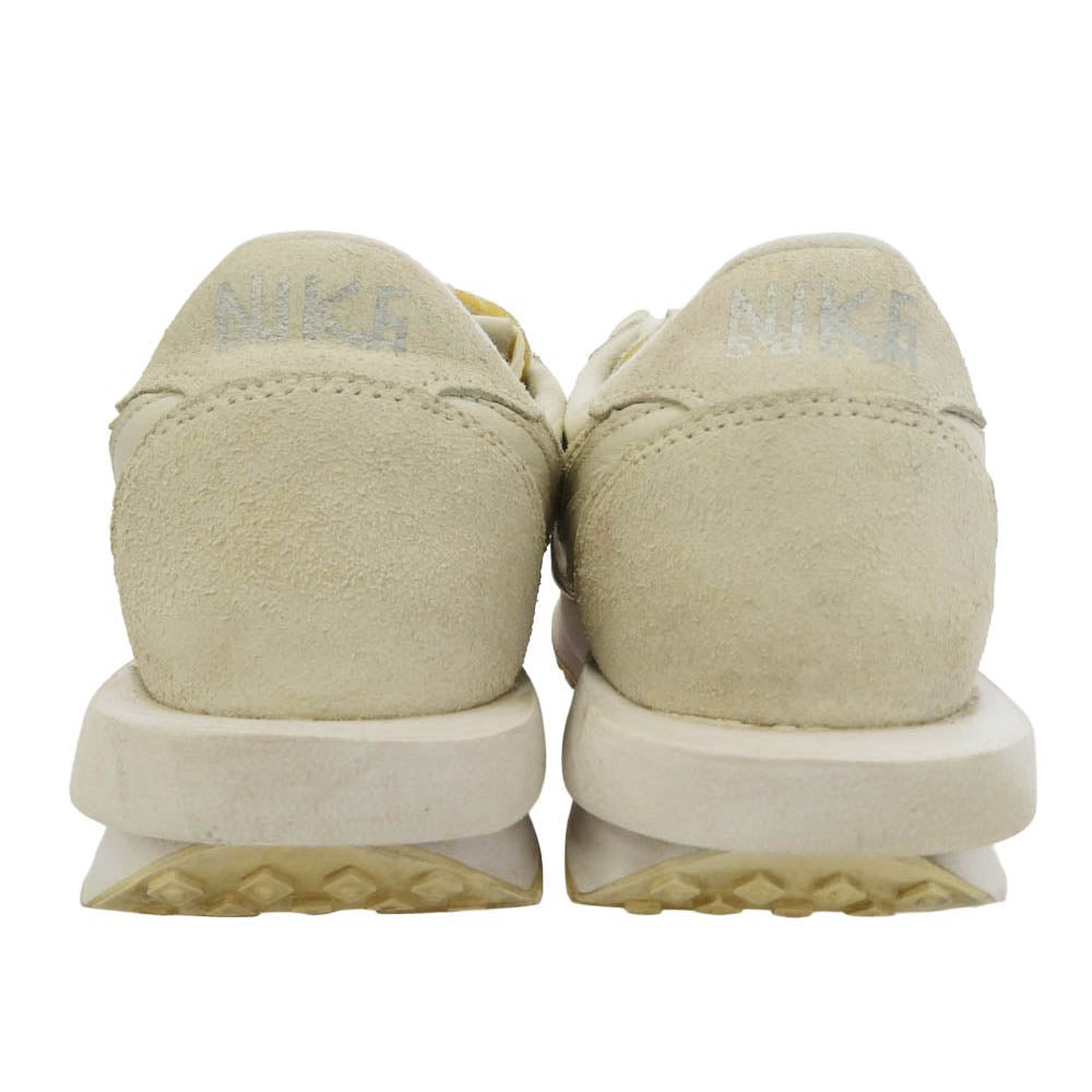 NIKE ナイキ Sacai サカイ BV0073-101 × sacai LDV Waffle Triple White サカイ ワッフル トリプルホワイト ローカット スニーカー オフホワイト系 ベージュ系 26.5cm【中古】