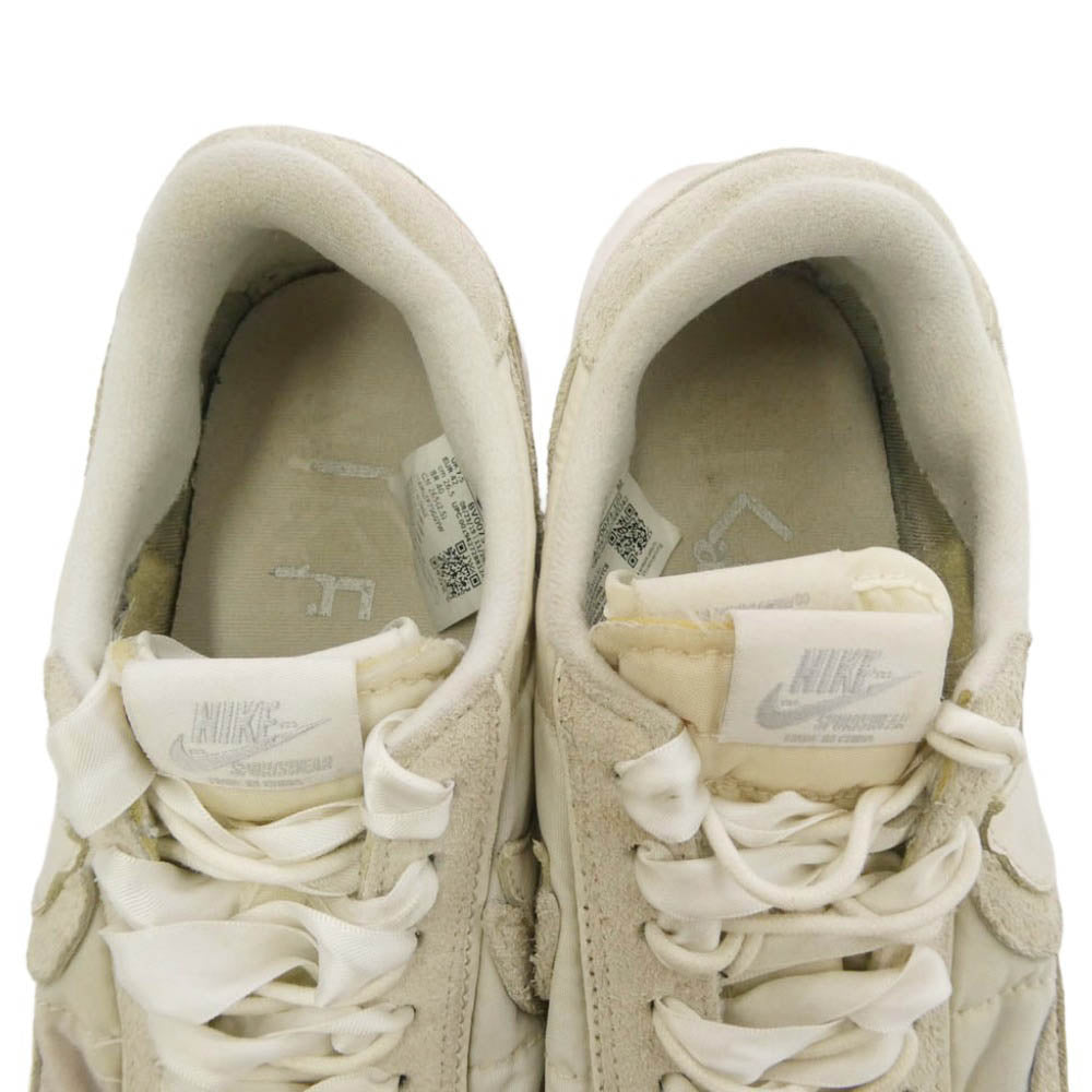 NIKE ナイキ Sacai サカイ BV0073-101 × sacai LDV Waffle Triple White サカイ ワッフル トリプルホワイト ローカット スニーカー オフホワイト系 ベージュ系 26.5cm【中古】
