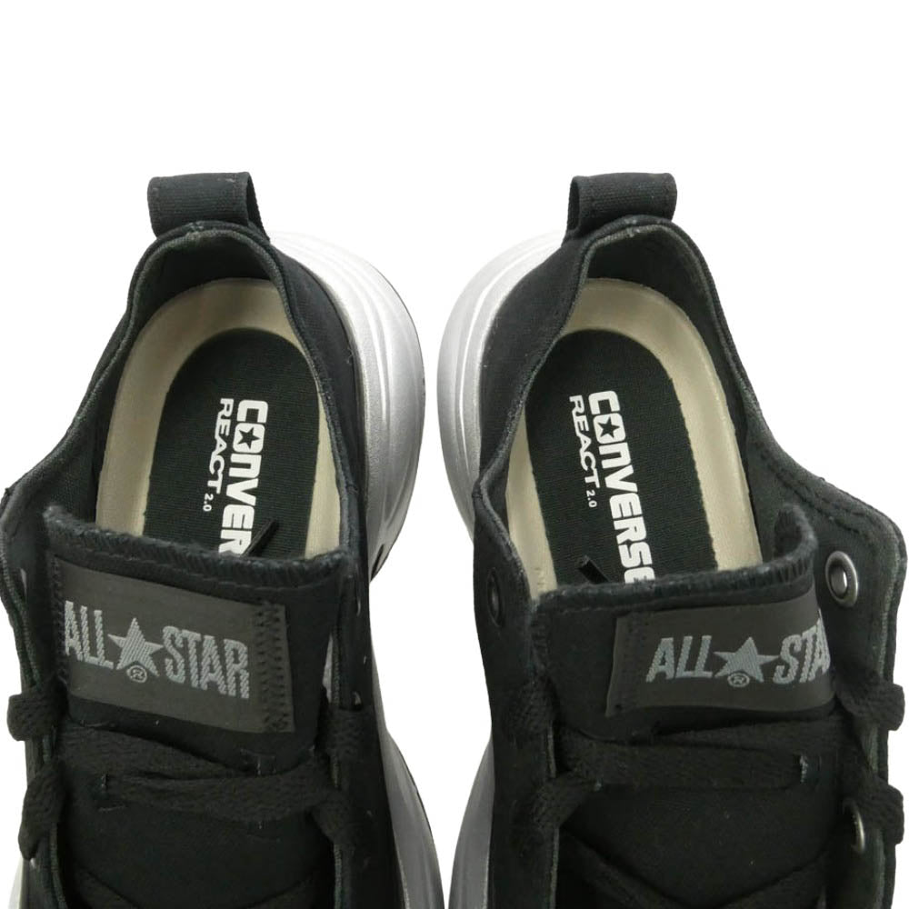 CONVERSE コンバース 31313920 ALL STAR SURGETRAINER MT OX オールスター サージトレーナー ローカットスニーカー ブラック系 シルバー系 23cm【新古品】【未使用】【中古】