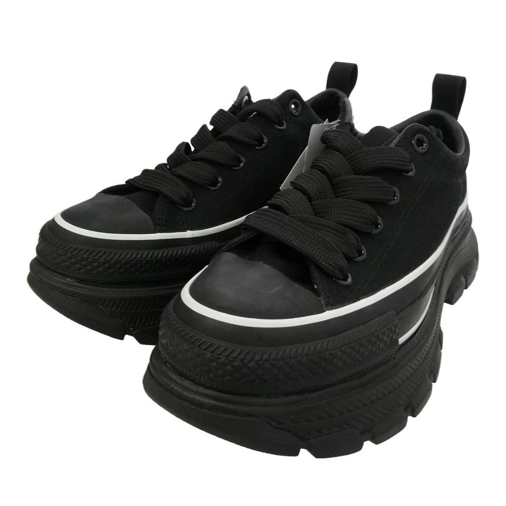 CONVERSE コンバース 1SE908 ALL STAR TREKWAVE AP OX オール スター トレックウエーブ AP オックス ローカット スニーカー ブラック系 ホワイト系 24cm【極上美品】【中古】