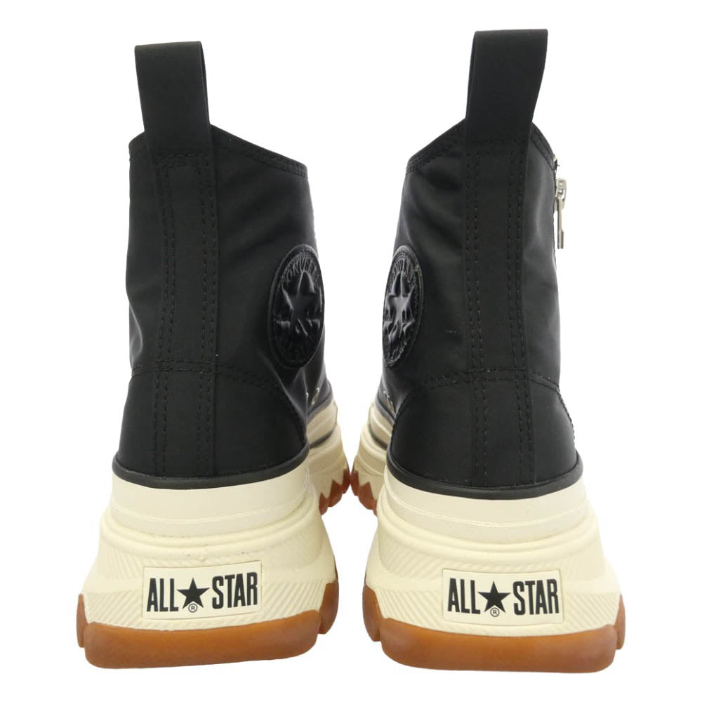 CONVERSE コンバース 1SF084 ALL STAR TREKWAVE NL Z HI オールスター トレックウエーブ ハイカットスニーカー オフホワイト系 ブラック系 24cm【極上美品】【中古】