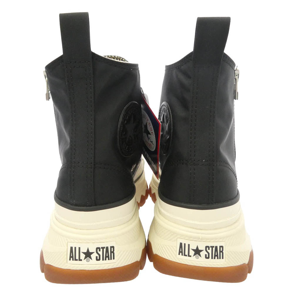 CONVERSE コンバース 1SF084 ALL STAR TREKWAVE NL Z HI オールスター トレックウエーブ ハイカットスニーカー ブラック系 オフホワイト系 23.5cm【極上美品】【中古】