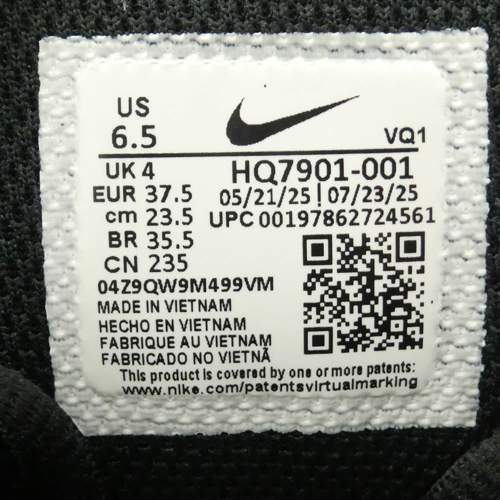 NIKE ナイキ HQ7901-001 Women's V5 RNR Black Black ウィメンズ V5 RNR ブラック ブラック ローカットスニーカー ブラック系 23.5cm【極上美品】【中古】
