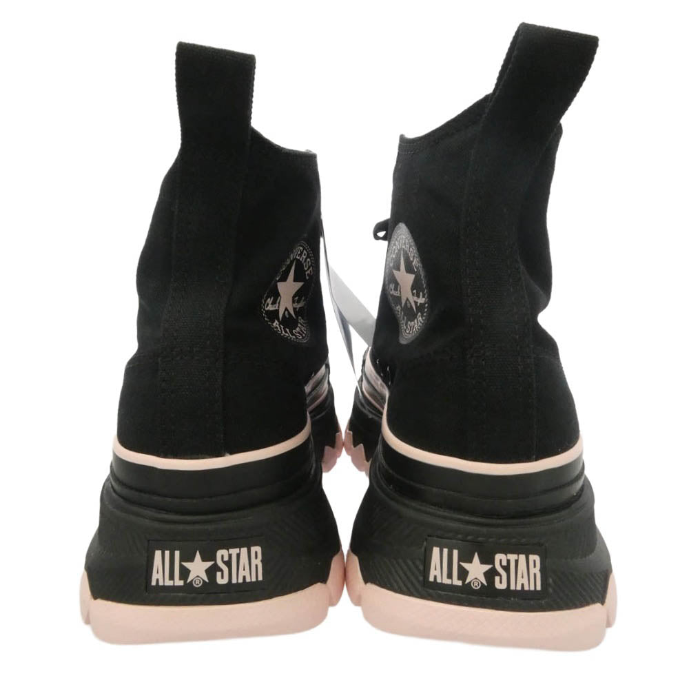 CONVERSE コンバース 1SE820 ALL STAR TREKWAVE BP H オールスター トレックウエーブ ハイカットスニーカー ブラック系 ピンク系 24.5cm【極上美品】【中古】