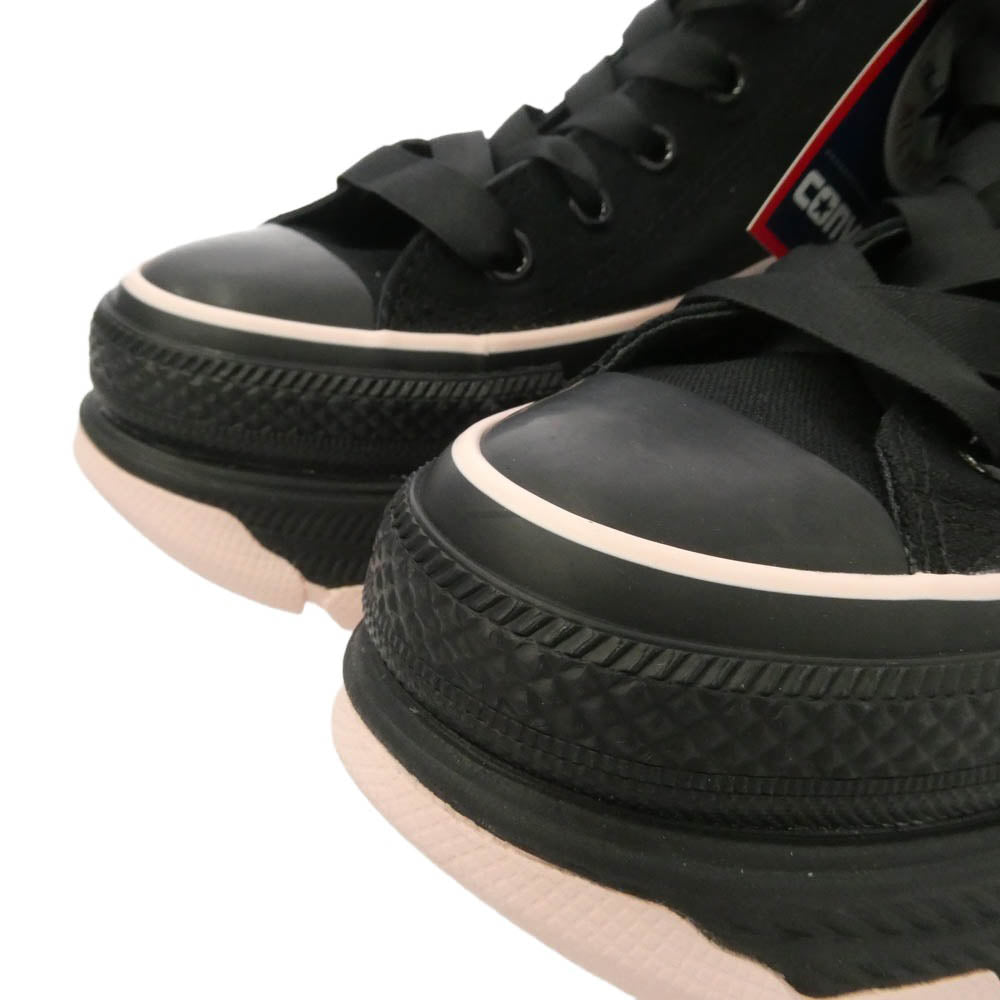 CONVERSE コンバース 1SE820 ALL STAR TREKWAVE BP H オールスター トレックウエーブ ハイカットスニーカー ブラック系 ピンク系 24.5cm【極上美品】【中古】