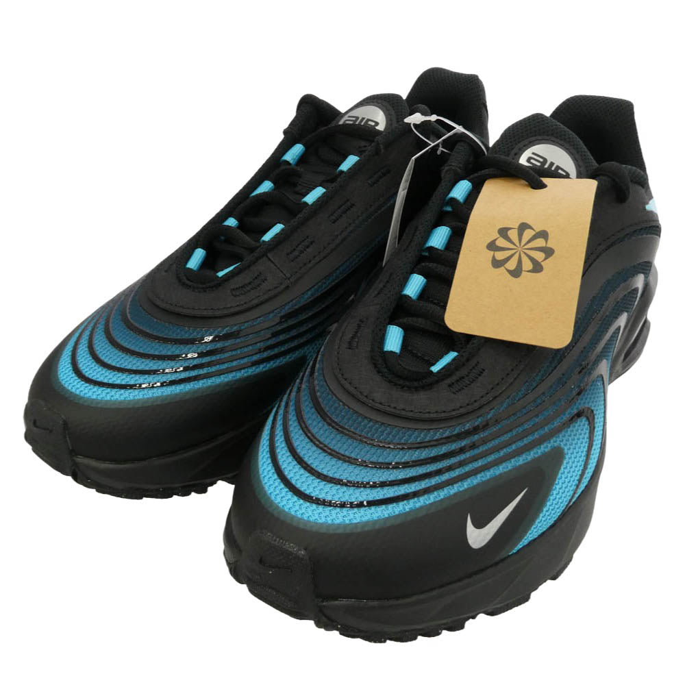 NIKE ナイキ IR0819-014 AIR MAX FIRE エアマックス ファイア ブラック ガンマブルー ローカットスニーカー ブラック系 ライトブルー系 26cm【新古品】【未使用】【中古】