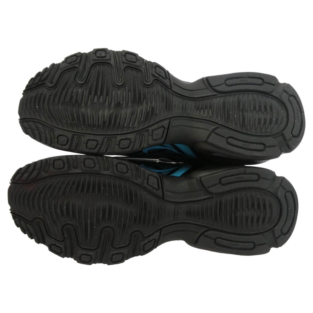 NIKE ナイキ IR0819-014 AIR MAX FIRE エアマックス ファイア ブラック ガンマブルー ローカットスニーカー ブラック系 ライトブルー系 26.5cm【新古品】【未使用】【中古】