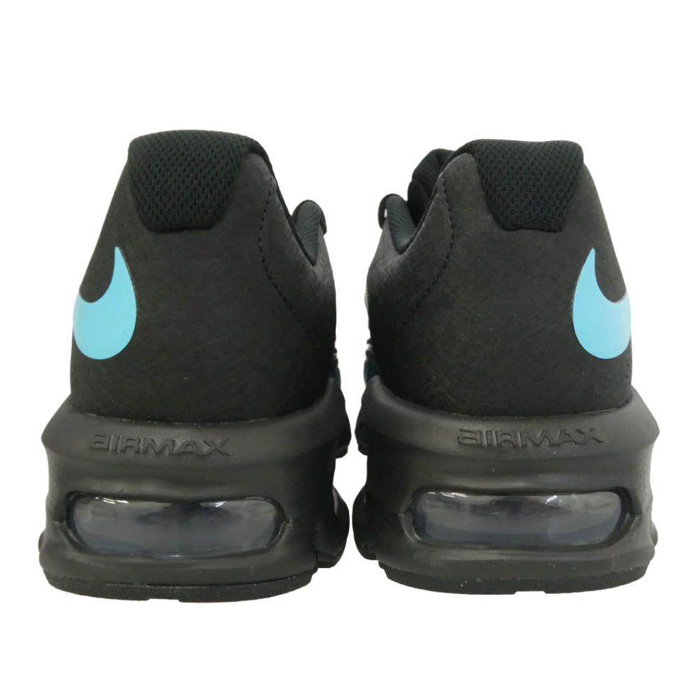 NIKE ナイキ IR0819-014 Air Max FIRE エアマックス ファイア ブラック ガンマブルー ローカットスニーカー ブラック系 ライトブルー系 26.5cm【新古品】【未使用】【中古】