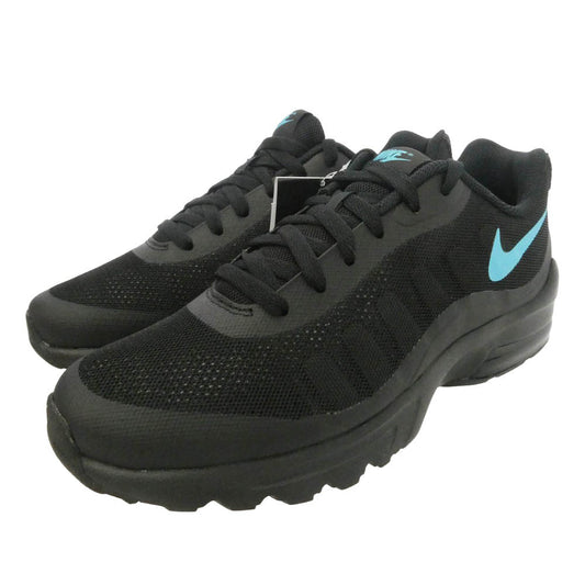 NIKE ナイキ 749680-014 AIR MAX INVIGOR エアマックス インヴィガー ローカットスニーカーブラック ガンマブルー ブラック系 ライトブルー系 26.5cm【新古品】【未使用】【中古】