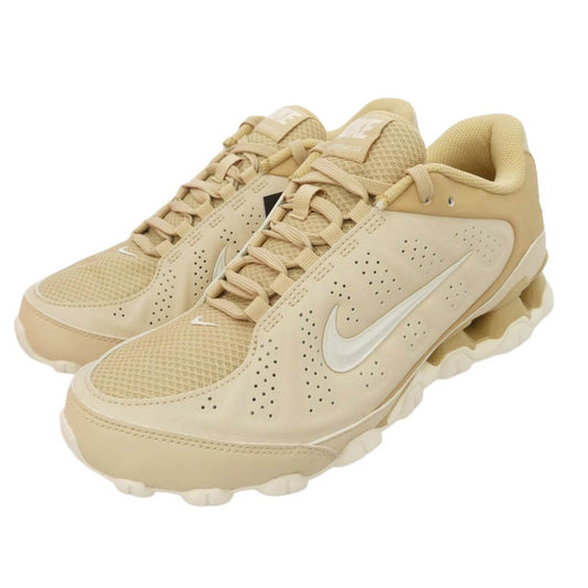 NIKE ナイキ IR1458-104 W REAX 8 NSW SL ウィメンズ リアックス ローカットスニーカー ベージュ系 ゴールド系 24.5cm【新古品】【未使用】【中古】
