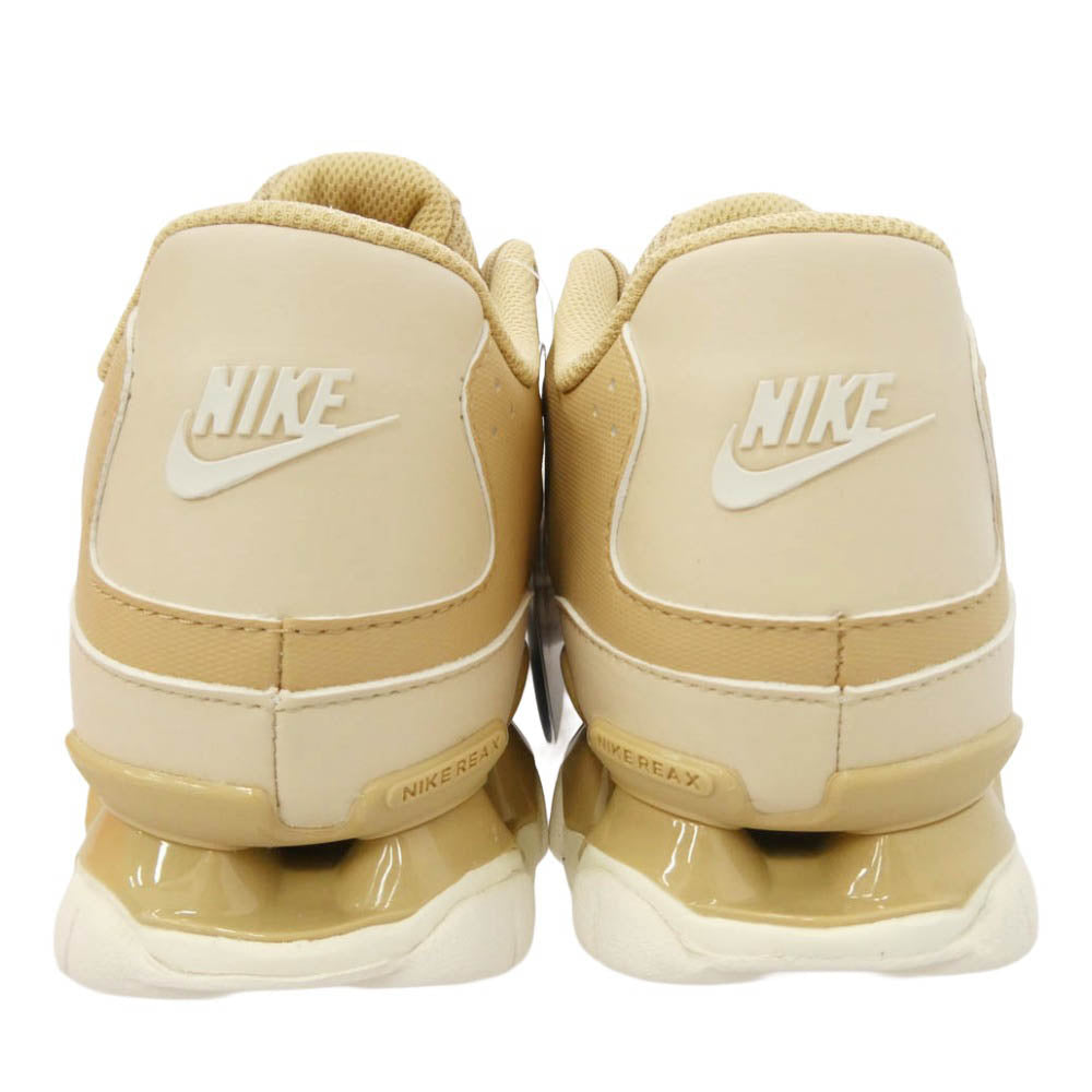 NIKE ナイキ IR1458-104 W REAX 8 NSW SL ウィメンズ リアックス ローカットスニーカー ベージュ系 ゴールド系 24.5cm【新古品】【未使用】【中古】
