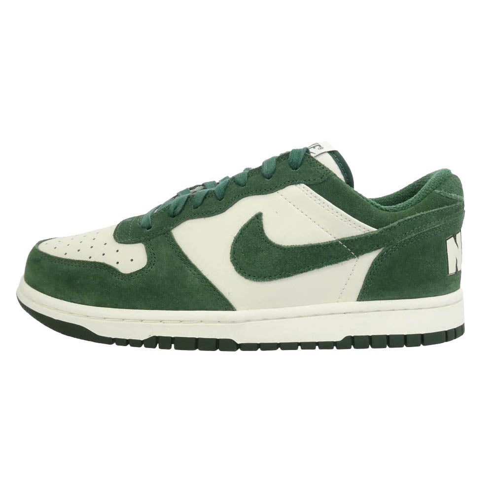 NIKE ナイキ IO4224-100 BIG LOW LUX ビッグ ロー ラックス ローカットスニーカー グリーン系 ホワイト系 26.5cm【新古品】【未使用】【中古】