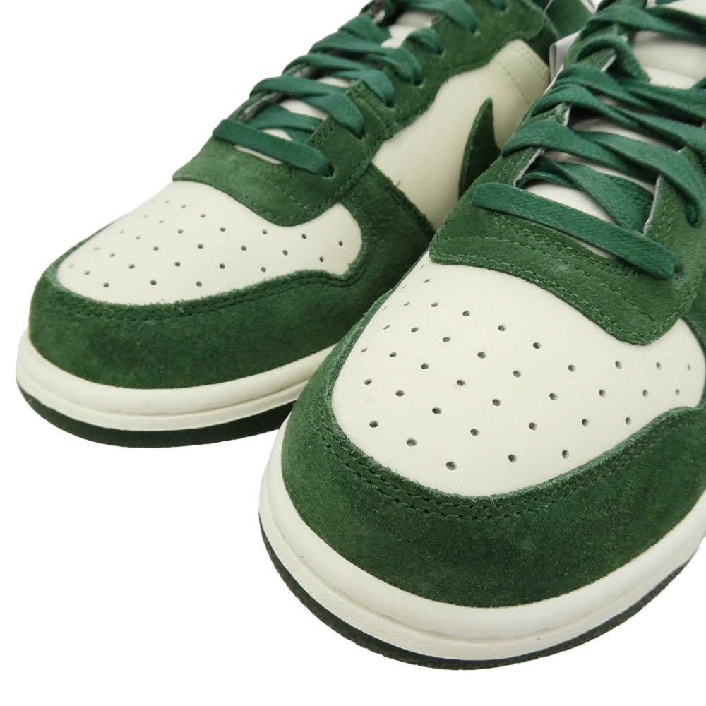 NIKE ナイキ IO4224-100 BIG LOW LUX ビッグ ロー ラックス ローカットスニーカー グリーン系 ホワイト系 26.5cm【新古品】【未使用】【中古】