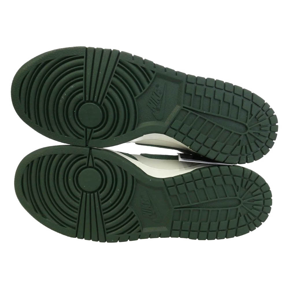NIKE ナイキ IO4224-100 BIG LOW LUX ビッグ ロー ラックス ローカットスニーカー グリーン系 ホワイト系 26.5cm【新古品】【未使用】【中古】