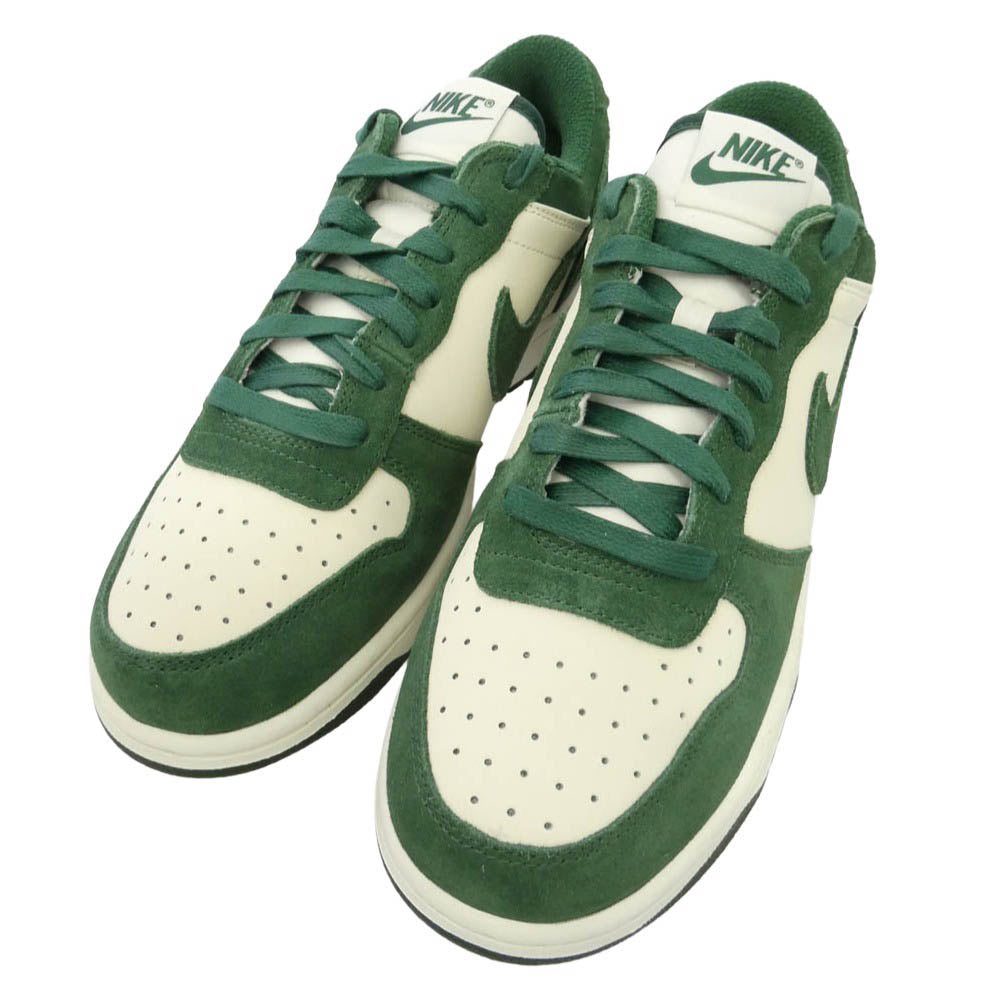 NIKE ナイキ IO4224-100 BIG LOW LUX ビッグ ロー ラックス ローカットスニーカー グリーン系 オフホワイト系 27cm【新古品】【未使用】【中古】
