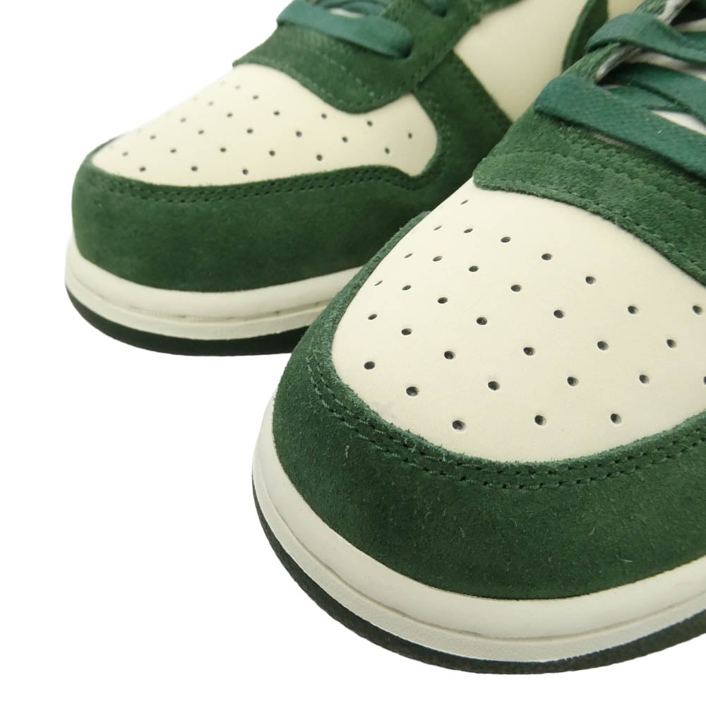 NIKE ナイキ IO4224-100 BIG LOW LUX ビッグ ロー ラックス ローカットスニーカー グリーン系 オフホワイト系 27cm【新古品】【未使用】【中古】