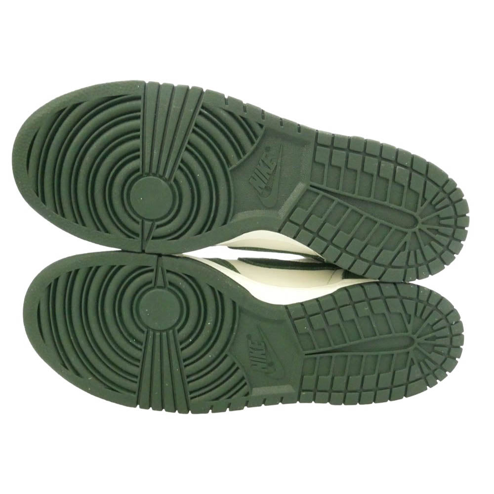 NIKE ナイキ IO4224-100 BIG LOW LUX ビッグ ロー ラックス ローカットスニーカー グリーン系 オフホワイト系 27cm【新古品】【未使用】【中古】
