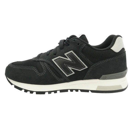 NEW BALANCE ニューバランス ML565EB1 565 Black ブラック ローカットスニーカー ブラック系 グレー系 23.5cm【極上美品】【中古】