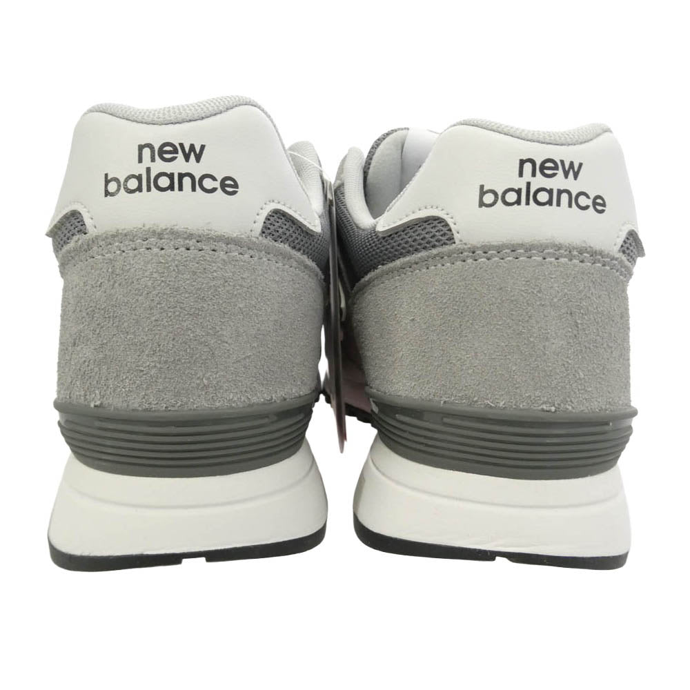 NEW BALANCE ニューバランス ML565EG1 565 Gray グレー ローカットスニーカー グレー系 チャコール系 24cm【極上美品】【中古】