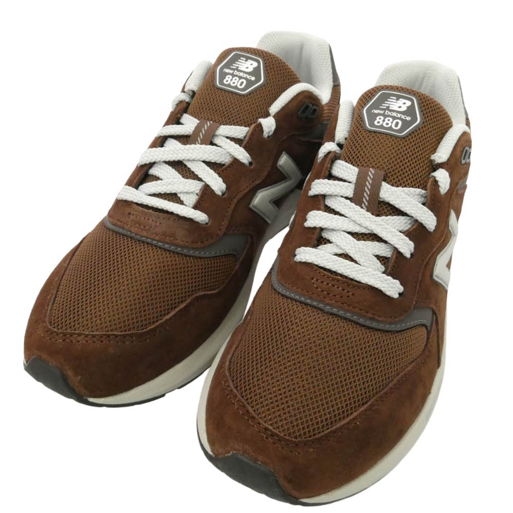 NEW BALANCE ニューバランス M8806XS Walking Fresh Foam X 880V7 Dark Brown ワーキング フレッシュフォーム X ダークブラウン ローカットスニーカー マルチカラー系 27cm【新古品】【未使用】【中古】