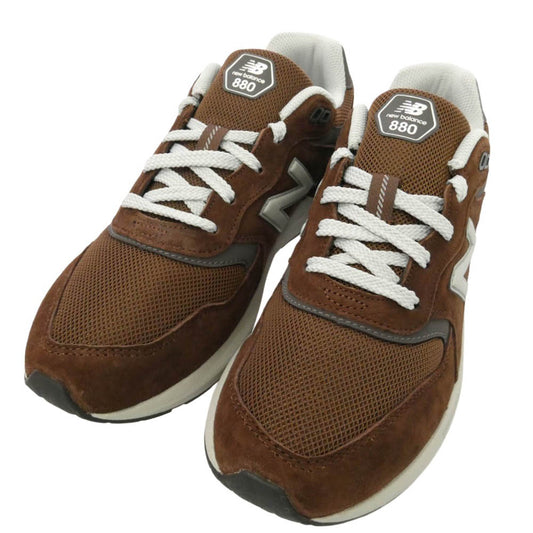 NEW BALANCE ニューバランス M8806XS Walking Fresh Foam X 880V7 Dark Brown ワーキング フレッシュフォーム X ダークブラウン ローカットスニーカー マルチカラー系 27cm【新古品】【未使用】【中古】