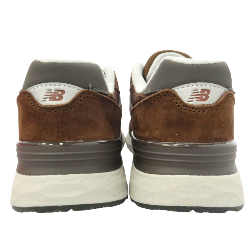 NEW BALANCE ニューバランス M8806XS Walking Fresh Foam X 880V7 Dark Brown ワーキング フレッシュフォーム X ダークブラウン ローカットスニーカー マルチカラー系 27cm【新古品】【未使用】【中古】