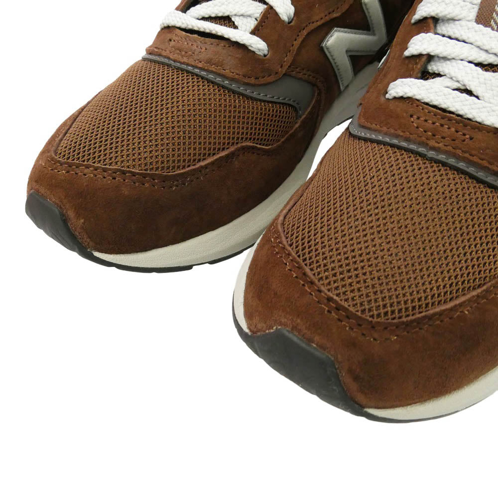 NEW BALANCE ニューバランス M8806XS Walking Fresh Foam X 880V7 Dark Brown ワーキング フレッシュフォーム X ダークブラウン ローカットスニーカー マルチカラー系 27cm【新古品】【未使用】【中古】