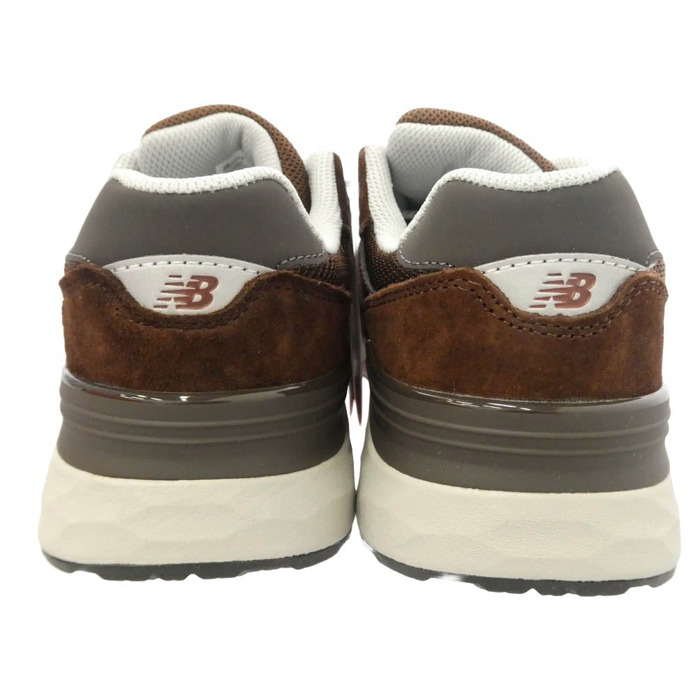 NEW BALANCE ニューバランス M8806XS Walking Fresh Foam X 880V7 Dark Brown ワーキング フレッシュフォーム X ダークブラウン ローカットスニーカー ダークブラウン系 グレー系 25.5cm【新古品】【未使用】【中古】