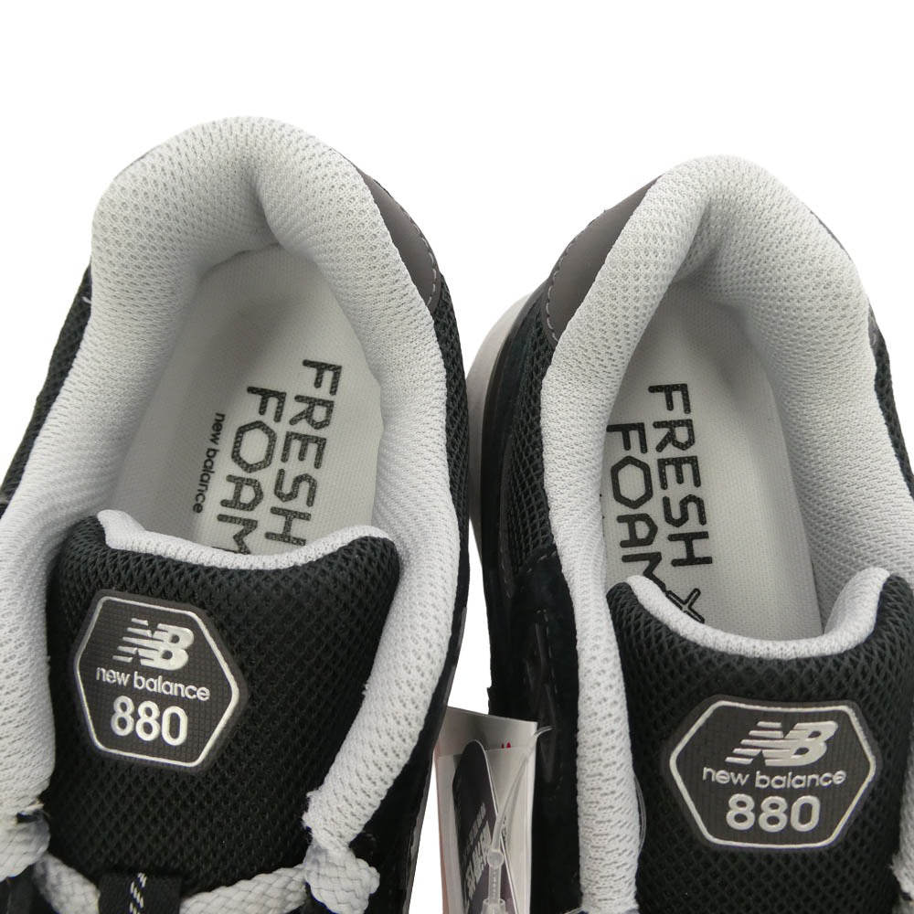 NEW BALANCE ニューバランス M88074B 880 Black ブラック ローカットスニーカー ブラック系 マルチカラー系 26cm【新古品】【未使用】【中古】
