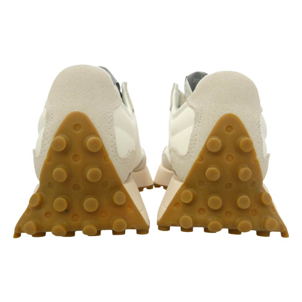NEW BALANCE ニューバランス U327LT 327 White Grey ホワイト グレー ローカットスニーカー マルチカラー系 23cm【新古品】【未使用】【中古】