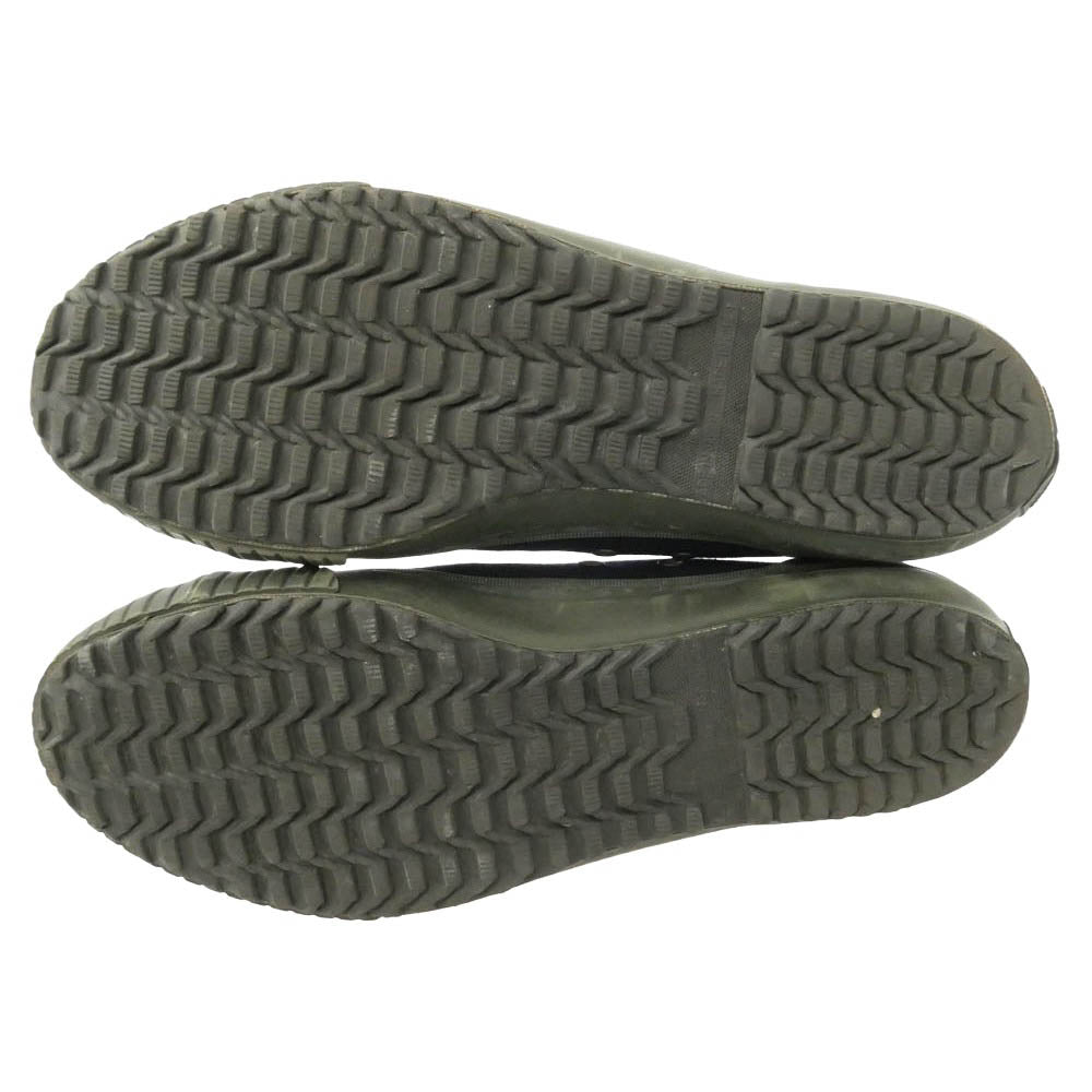 Nigel Cabourn ナイジェルケーボン ARMY TRAINERS アーミー トレーナー キャンバス ローカット スニーカー ネイビー ブラック系 9 1/2【中古】