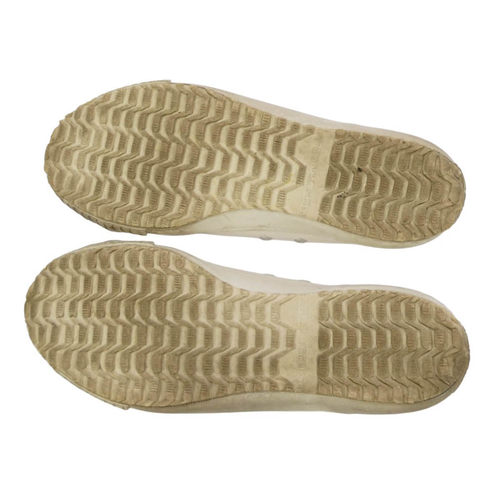 Nigel Cabourn ナイジェルケーボン ARMY TRAINERS アーミー トレーナー キャンバス ローカット スニーカー ホワイト オフホワイト系 8 1/2【中古】