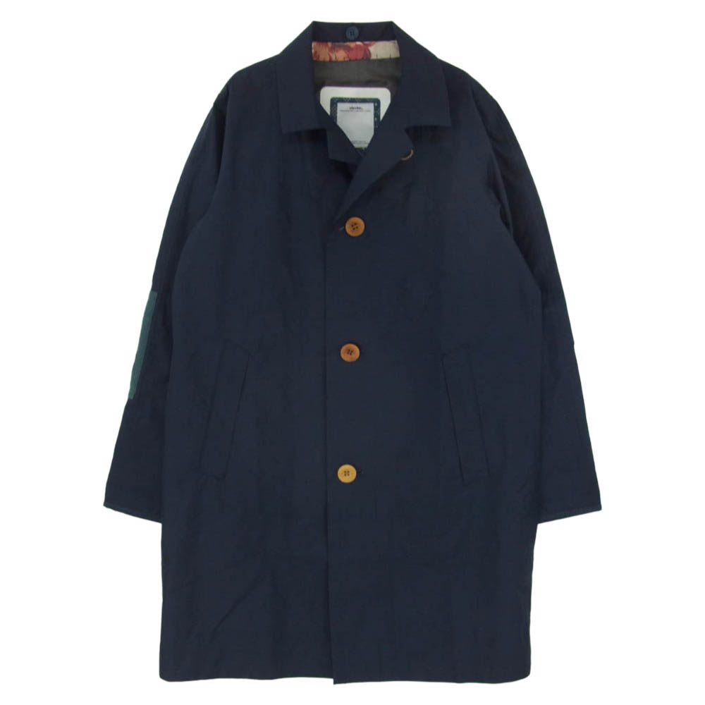 VISVIM ビズビム 14AW 114205013004 2.5L GORE-TEX MIES COAT ゴアテックス ナイロン チェスターコート ネイビー系 3【中古】