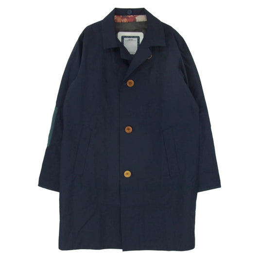 VISVIM ビズビム 14AW 114205013004 2.5L GORE-TEX MIES COAT ゴアテックス ナイロン チェスターコート ネイビー系 3【中古】