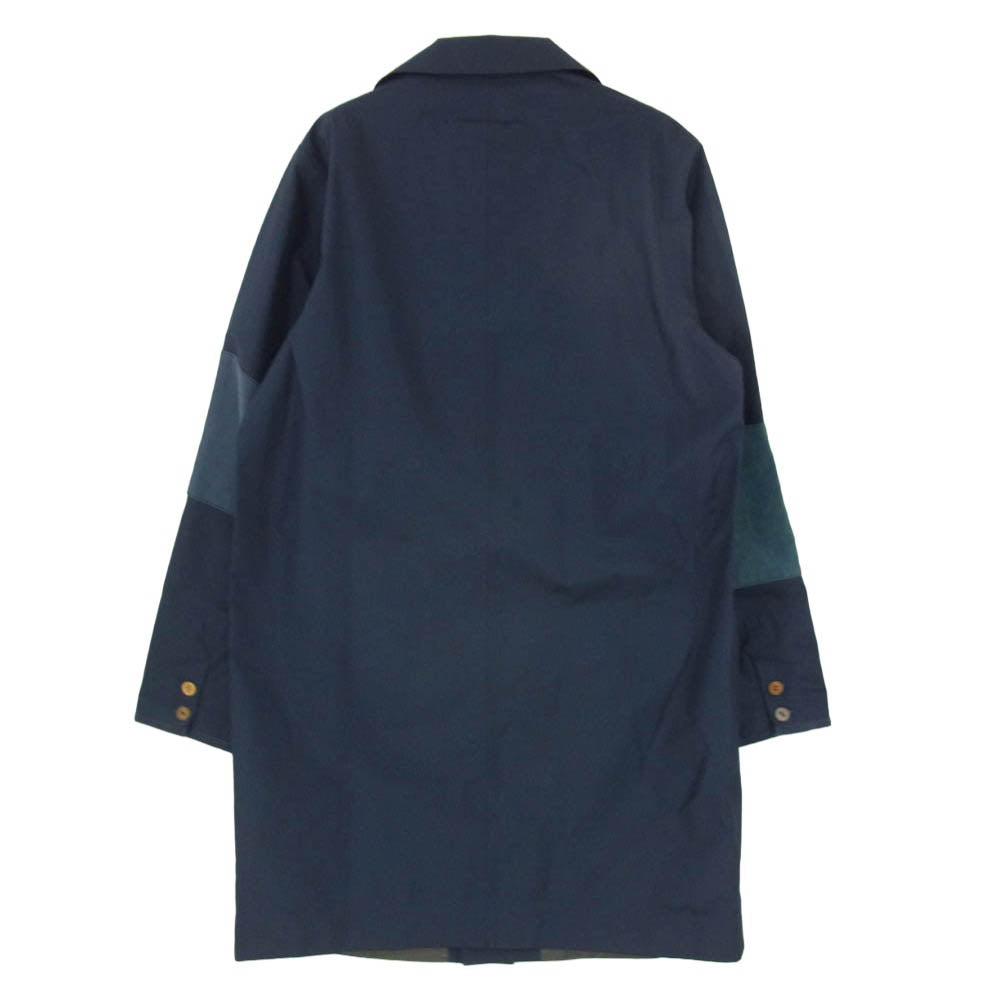 VISVIM ビズビム 14AW 114205013004 2.5L GORE-TEX MIES COAT ゴアテックス ナイロン チェスターコート ネイビー系 3【中古】