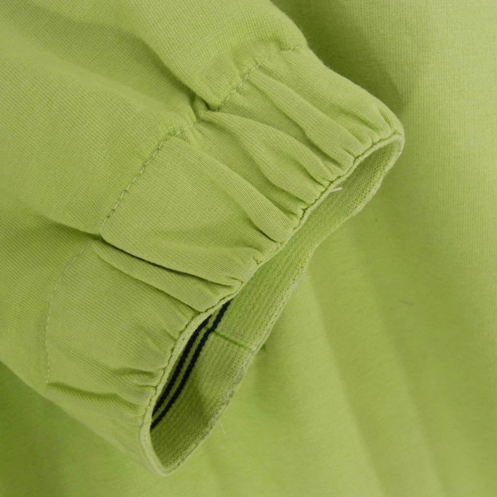 STONE ISLAND ストーンアイランド 97SS 26156076 アーカイブ コンパス ロゴパッチ ハーフジップ スウェットシャツ ライトグリーン系 XXL【中古】