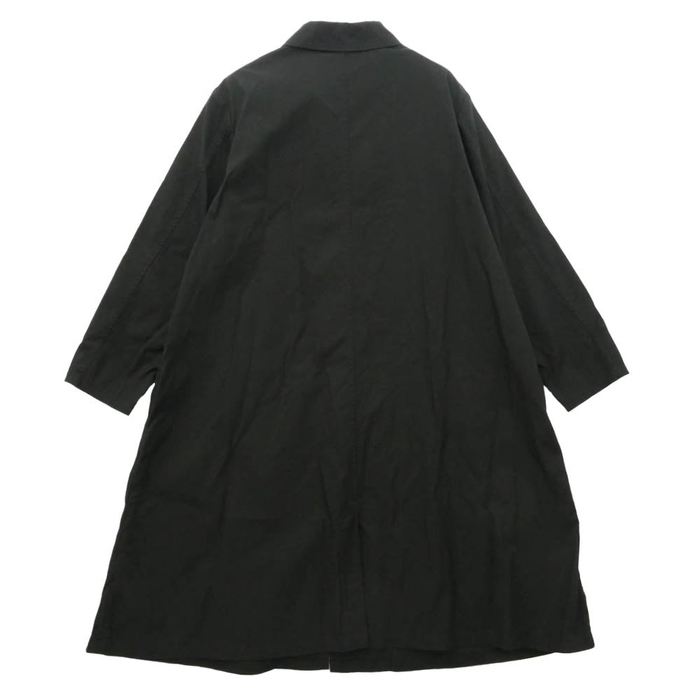 PORTER CLASSIC ポータークラシック POPLIN RIDING COAT ポプリン ダブルジップ ライディングコート ブラック系 M【中古】
