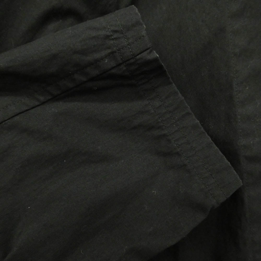 PORTER CLASSIC ポータークラシック POPLIN RIDING COAT ポプリン ダブルジップ ライディングコート ブラック系 M【中古】