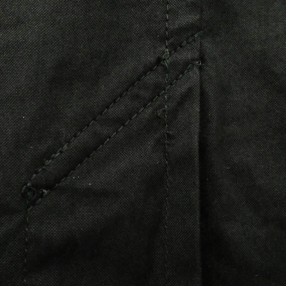 PORTER CLASSIC ポータークラシック POPLIN RIDING COAT ポプリン ダブルジップ ライディングコート ブラック系 M【中古】