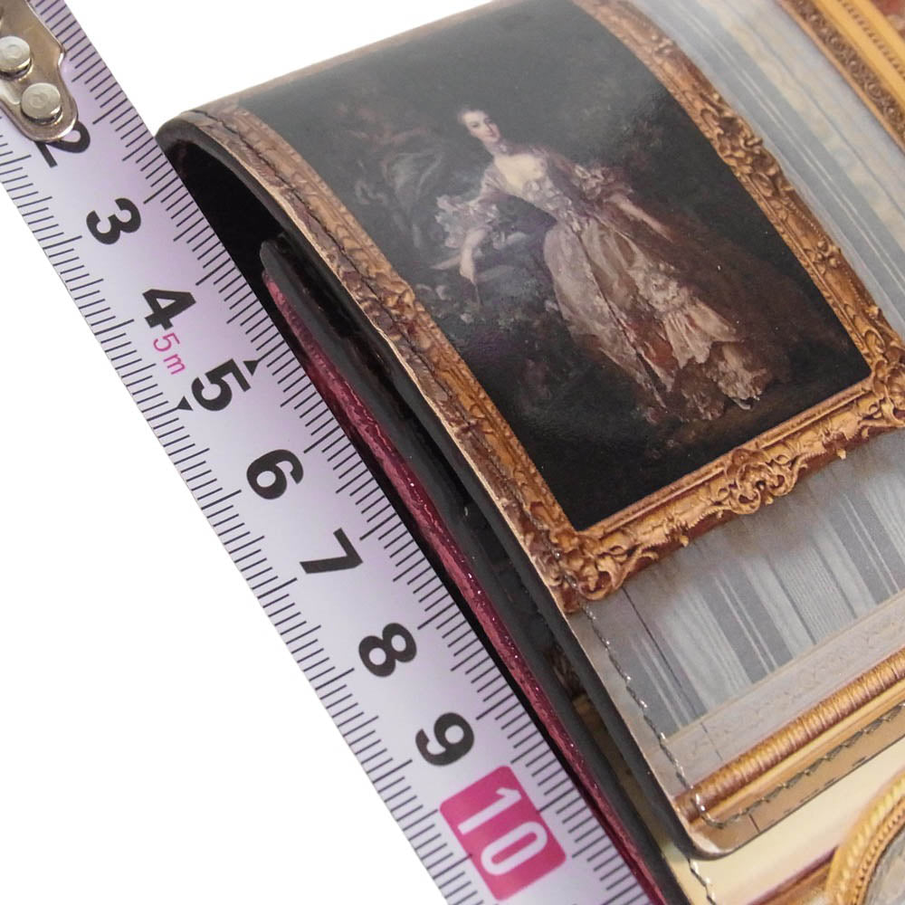 Vivienne Westwood ヴィヴィアンウエストウッド ウォレス・コレクション エナメル プリント オーブ ウォレット 長財布 マルチカラー系【中古】