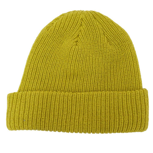 Supreme シュプリーム Loose Gauge Beanie ルーズゲージ ビーニー ニット キャップ ライムイエロー系【中古】