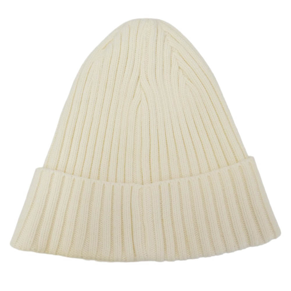 Supreme シュプリーム Overdyed Beanie White オーバーダイビーニー コットン ニット キャップ ホワイト系【中古】