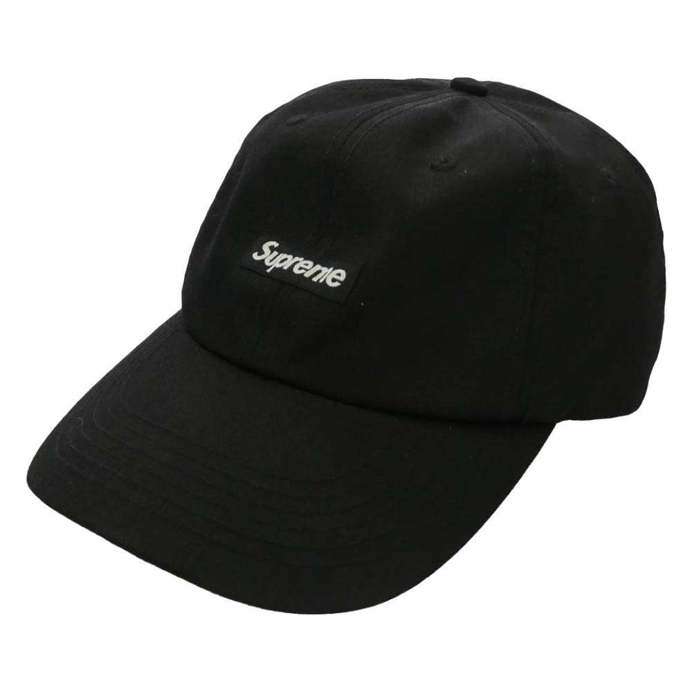 Supreme シュプリーム 20AW Cordura Small Box 6-Panel コーデュラ スモールボックスロゴ 6パネル キャップ 帽子 ブラック系【中古】