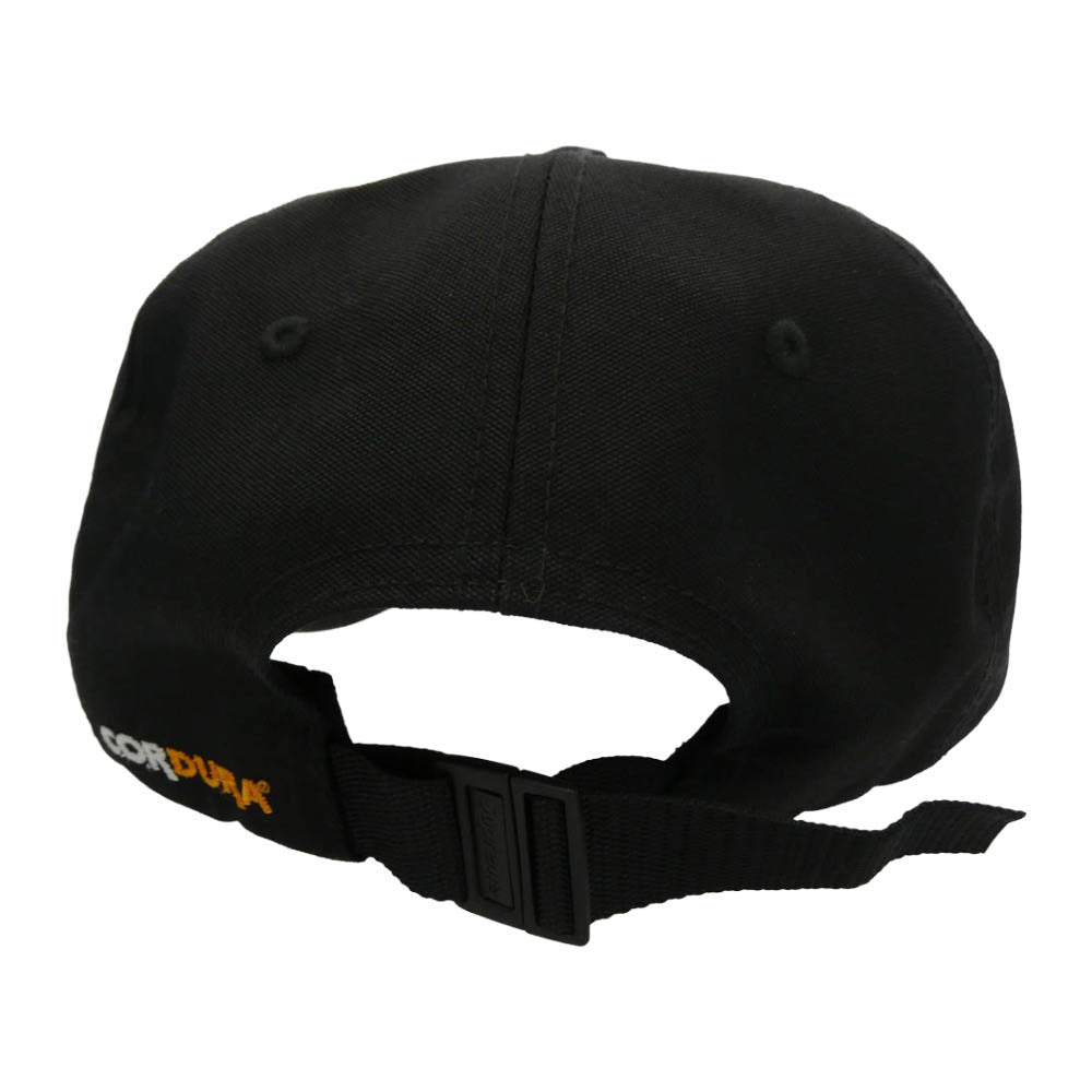 Supreme シュプリーム 20AW Cordura Small Box 6-Panel コーデュラ スモールボックスロゴ 6パネル キャップ 帽子 ブラック系【中古】